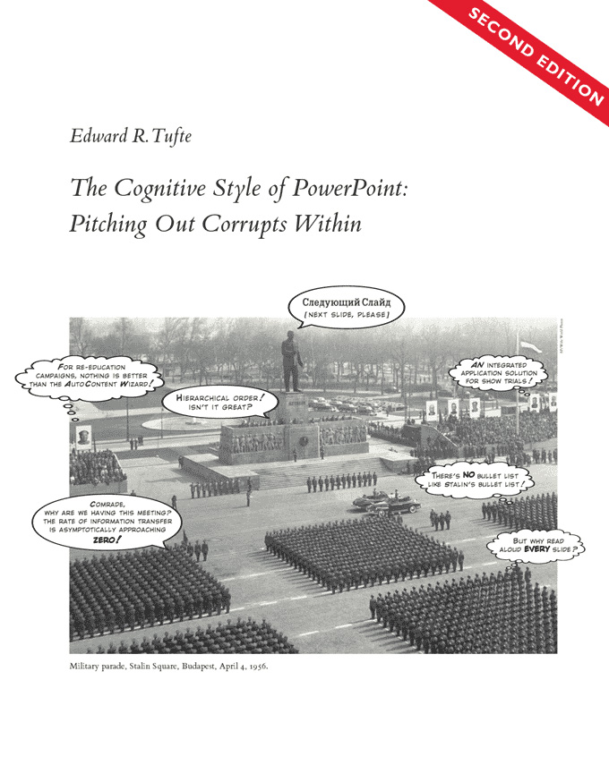 The Cognitive Style of Powerpoint: Pitching Out Corrupts Within (eBook) Cover Image